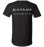 Dayana - Unisex V-Neck T-Shirt