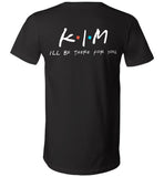Kim - Unisex V-Neck T-Shirt