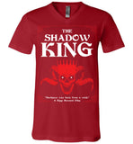 The Shadow King - Essentials - Canvas Unisex V-Neck T-Shirt