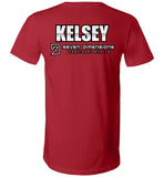 Seven Dimensions - Kelsey, Metal - Canvas Unisex V-Neck T-Shirt