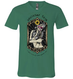 Rockstar Yoga - Sugar - Canvas Unisex V-Neck T-Shirt