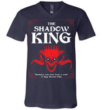 The Shadow King - Essentials - Canvas Unisex V-Neck T-Shirt