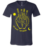 I Am From The Future - Canvas Unisex V-Neck T-Shirt