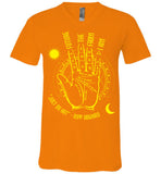 I Am From The Future - Canvas Unisex V-Neck T-Shirt