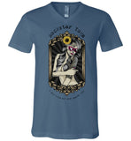 Rockstar Yoga - Sugar - Canvas Unisex V-Neck T-Shirt