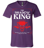 The Shadow King - Essentials - Canvas Unisex V-Neck T-Shirt