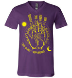 I Am From The Future - Canvas Unisex V-Neck T-Shirt