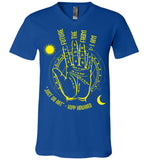 I Am From The Future - Canvas Unisex V-Neck T-Shirt