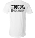 Seven Dimensions - Rebecca, Metal - Canvas Unisex V-Neck T-Shirt