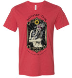 Rockstar Yoga - Sugar - Canvas Unisex V-Neck T-Shirt