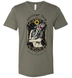 Rockstar Yoga - Sugar - Canvas Unisex V-Neck T-Shirt