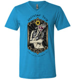 Rockstar Yoga - Sugar - Canvas Unisex V-Neck T-Shirt