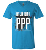 Public Policy Posse - Essentials - Canvas Unisex V-Neck T-Shirt