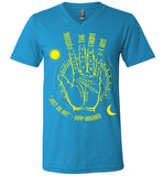 I Am From The Future - Canvas Unisex V-Neck T-Shirt