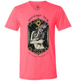 Rockstar Yoga - Sugar - Canvas Unisex V-Neck T-Shirt