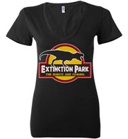 Extinction Park Ladies Deep V-Neck