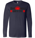 Rise Above Good & Evil - Canvas Long Sleeve T-Shirt
