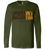 Rockstar Yoga Retro 02 - Canvas Long Sleeve T-Shirt