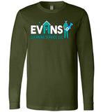 Evans Cleaning Service 2 - Canvas Long Sleeve T-Shirt