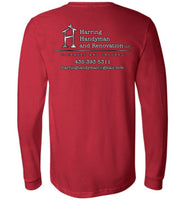 Harring Handyman and Renovation LLC - Canvas Long Sleeve T-Shirt