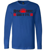 Rise Above Good & Evil - Canvas Long Sleeve T-Shirt