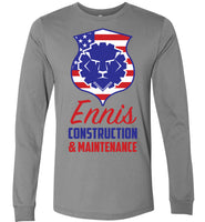 Ennis Construction & Maintenance LLC - Canvas Long Sleeve T-Shirt
