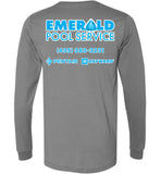Emerald Pool Service - Canvas Long Sleeve T-Shirt