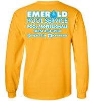 Emerald Pools - Pool Professionals - Gildan Long Sleeve T-Shirt
