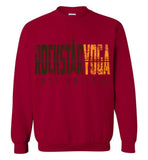 Rockstar Yoga Retro 02 - Gildan Crewneck Sweatshirt
