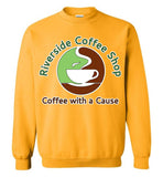 Riverside Coffee Shop - Gildan Crewneck Sweatshirt