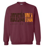 Rockstar Yoga Retro 02 - Gildan Crewneck Sweatshirt