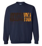 Rockstar Yoga Retro 02 - Gildan Crewneck Sweatshirt