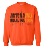 Rockstar Yoga Retro 02 - Gildan Crewneck Sweatshirt