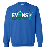 Evans Cleaning Service 2 - Gildan Crewneck Sweatshirt