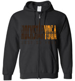 Rockstar Yoga Retro 02 - Gildan Zip Hoodie