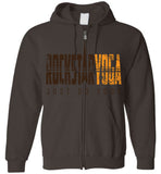 Rockstar Yoga Retro 02 - Gildan Zip Hoodie