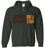 Rockstar Yoga Retro 02 - Gildan Zip Hoodie
