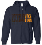 Rockstar Yoga Retro 02 - Gildan Zip Hoodie