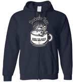 Rockstar Yoga - Gildan Zip Hoodie