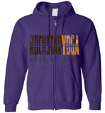 Rockstar Yoga Retro 02 - Gildan Zip Hoodie