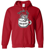 Rockstar Yoga - Gildan Zip Hoodie