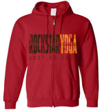 Rockstar Yoga Retro 02 - Gildan Zip Hoodie