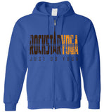 Rockstar Yoga Retro 02 - Gildan Zip Hoodie