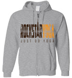 Rockstar Yoga Retro 02 - Gildan Zip Hoodie