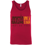 Rockstar Yoga Retro 02 - Canvas Unisex Tank
