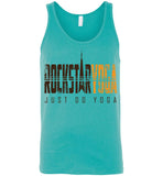 Rockstar Yoga Retro 02 - Canvas Unisex Tank