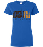Rockstar Yoga Retro 02 - Gildan Ladies Short-Sleeve