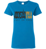Rockstar Yoga Retro 02 - Gildan Ladies Short-Sleeve