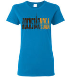 Rockstar Yoga Retro - Gildan Ladies Short-Sleeve