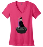 Wicka-Wicka-Wicked - Ladies Perfect Weight V-Neck